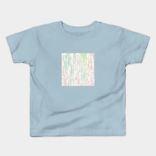 Green Grey Colors Gradient Pattern. pastel, modern, decor, TeePublic. Kids T-Shirt